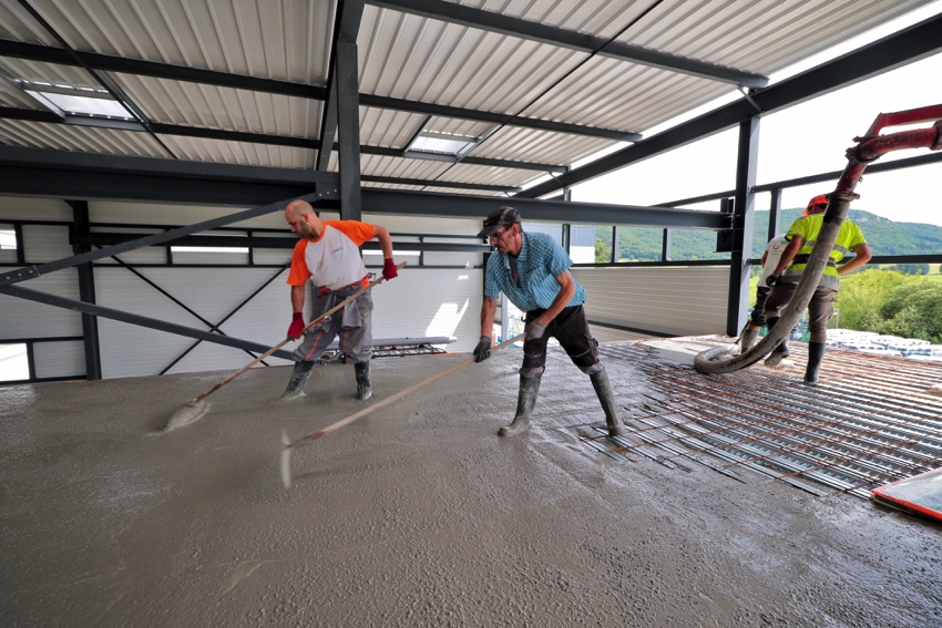 Suivi de chantier village d'entreprises Sillingy (du 12 au 30 juin 2017)